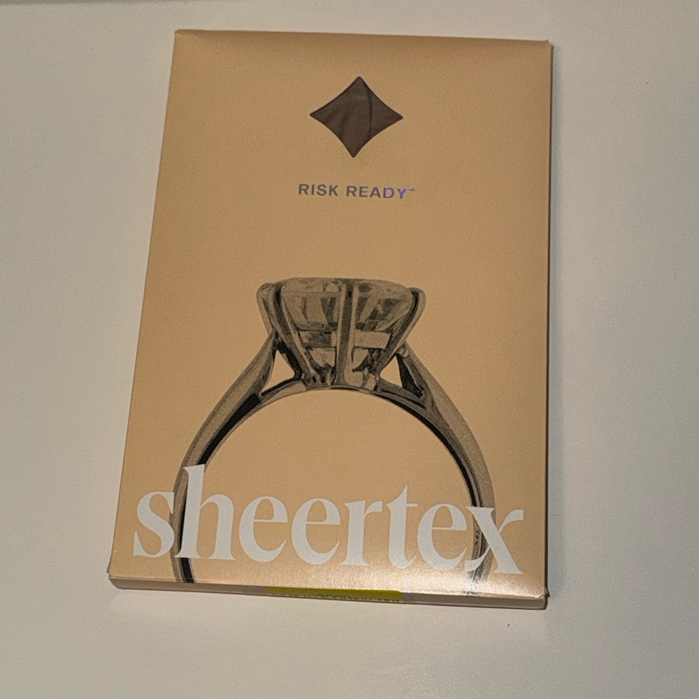 Brand new - Sheertex Zig Zag Nude Shaping Sheer Rip Resistant Tights size XS
